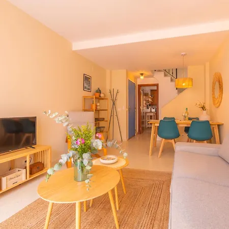 아파트 1a Linea Playa, Balcon & Piscina 타리파