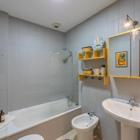 Apartamento 1a Linea Playa, Balcon & Piscina *