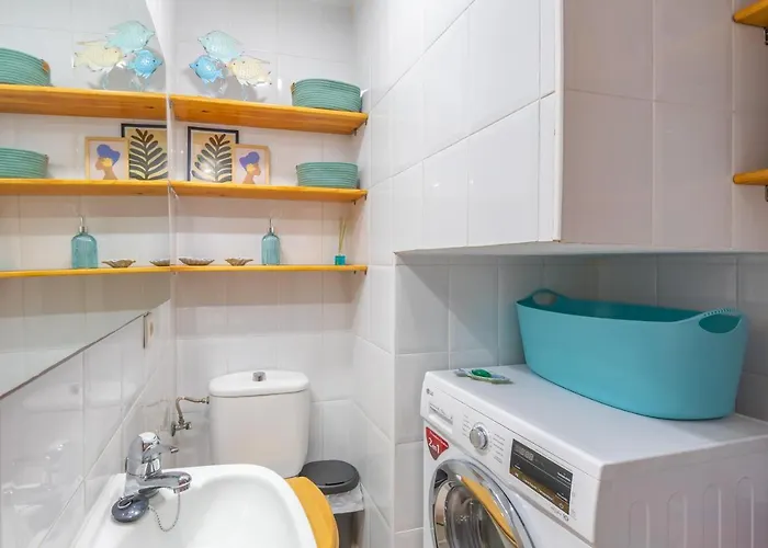 Apartman 1a Linea Playa, Balcon & Piscina Tarifa