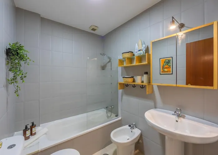 Apartman 1a Linea Playa, Balcon & Piscina *